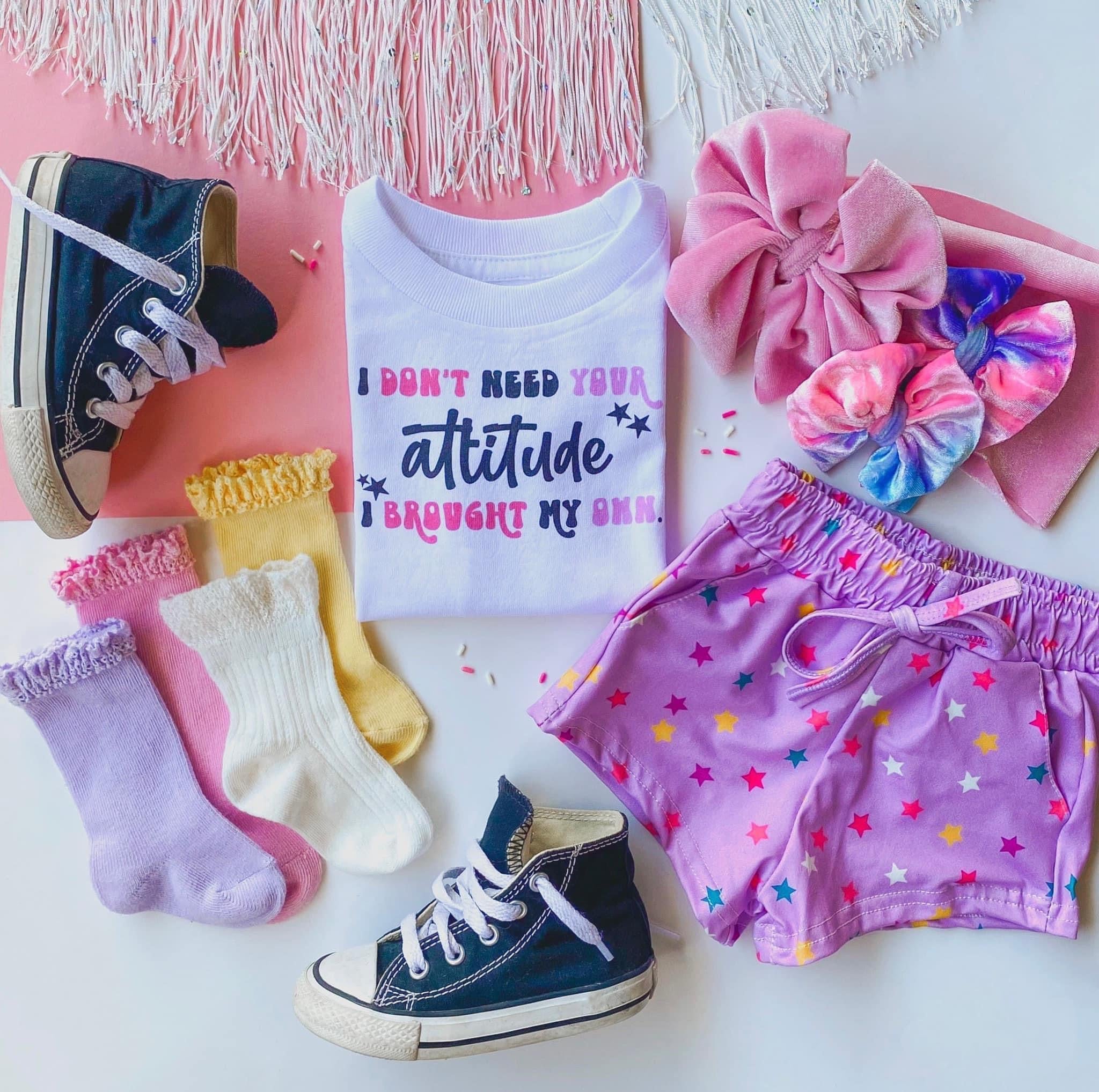Lilac Spring Shorts - Preclaim – Peachy Cheeks Co.